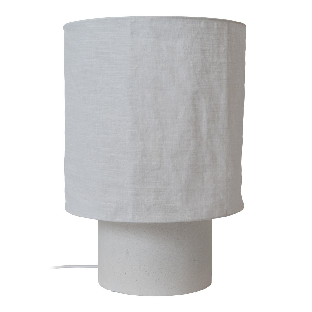 Lucide TafellampTissaja Ø 30cm wit - 06528/41/31